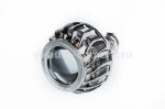 Автосвет Биксеноновая линза Optima Turbine Double CCFL 2.5" H1 (бленда круглая F2 c двумя АГ CCFL)