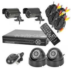 Комплект видеонаблюдения DVR-400